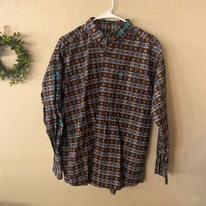 Western button down